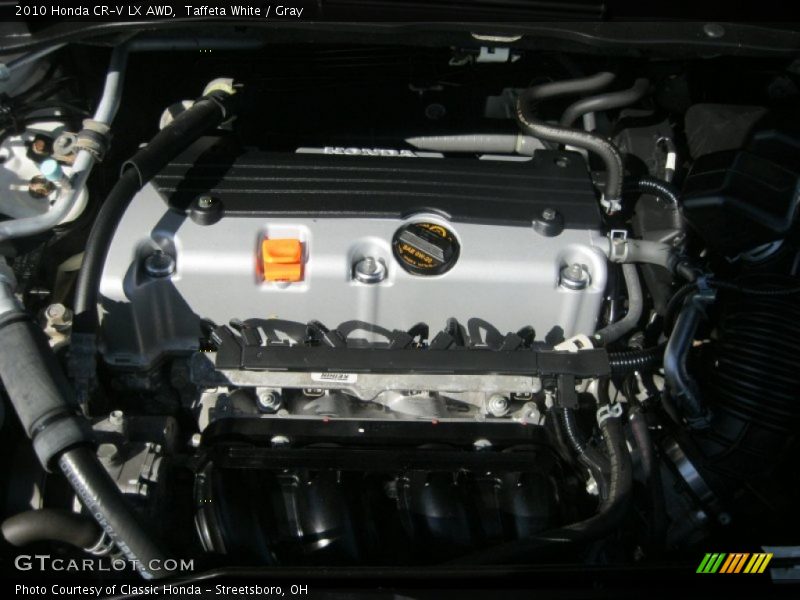 Taffeta White / Gray 2010 Honda CR-V LX AWD