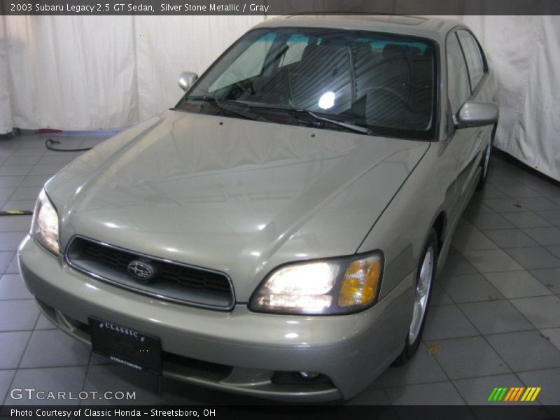 Silver Stone Metallic / Gray 2003 Subaru Legacy 2.5 GT Sedan