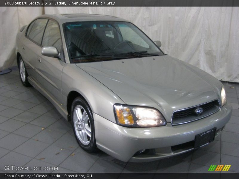 Silver Stone Metallic / Gray 2003 Subaru Legacy 2.5 GT Sedan