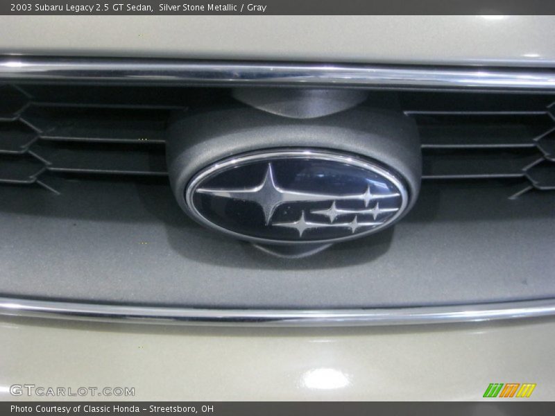 Silver Stone Metallic / Gray 2003 Subaru Legacy 2.5 GT Sedan