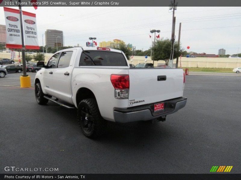 Super White / Graphite Gray 2011 Toyota Tundra SR5 CrewMax