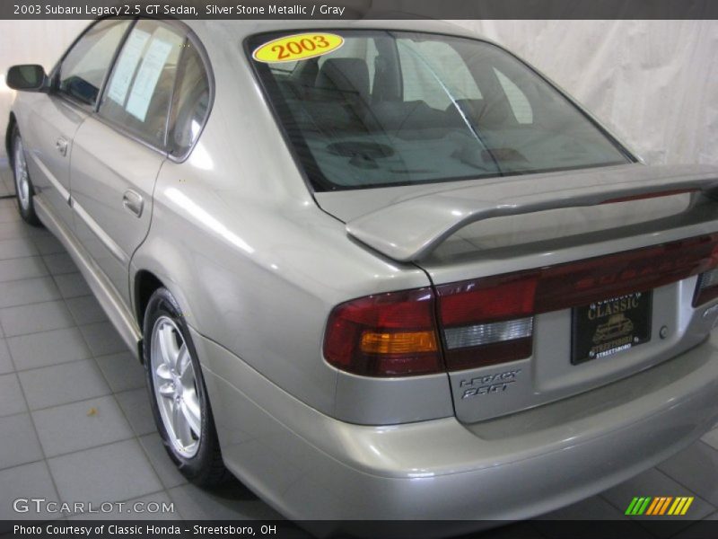 Silver Stone Metallic / Gray 2003 Subaru Legacy 2.5 GT Sedan