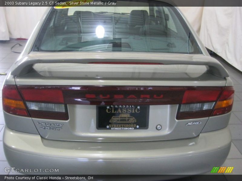 Silver Stone Metallic / Gray 2003 Subaru Legacy 2.5 GT Sedan