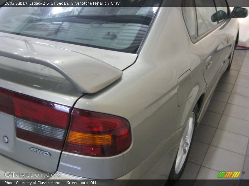 Silver Stone Metallic / Gray 2003 Subaru Legacy 2.5 GT Sedan