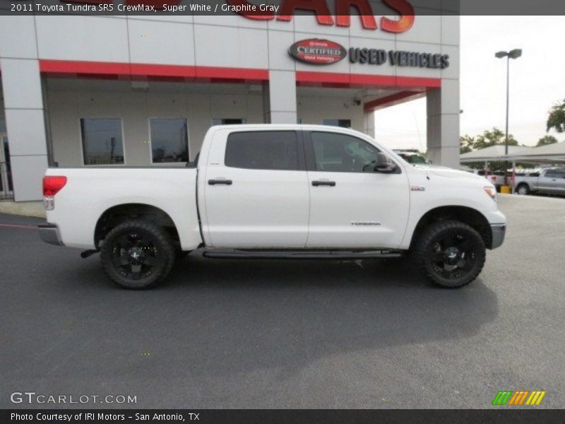 Super White / Graphite Gray 2011 Toyota Tundra SR5 CrewMax