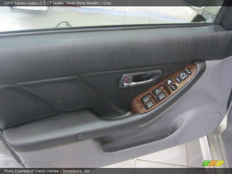 Silver Stone Metallic / Gray 2003 Subaru Legacy 2.5 GT Sedan