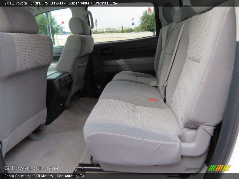 Super White / Graphite Gray 2011 Toyota Tundra SR5 CrewMax