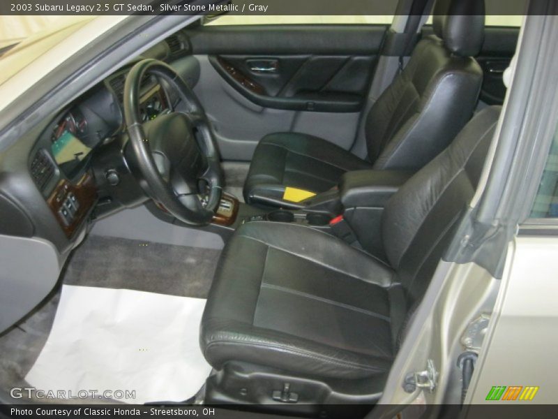 Front Seat of 2003 Legacy 2.5 GT Sedan