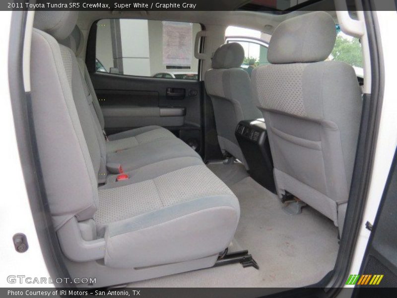 Super White / Graphite Gray 2011 Toyota Tundra SR5 CrewMax