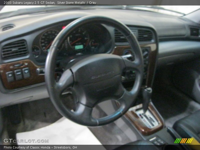 Silver Stone Metallic / Gray 2003 Subaru Legacy 2.5 GT Sedan