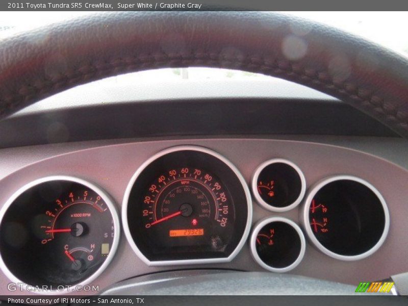 Super White / Graphite Gray 2011 Toyota Tundra SR5 CrewMax