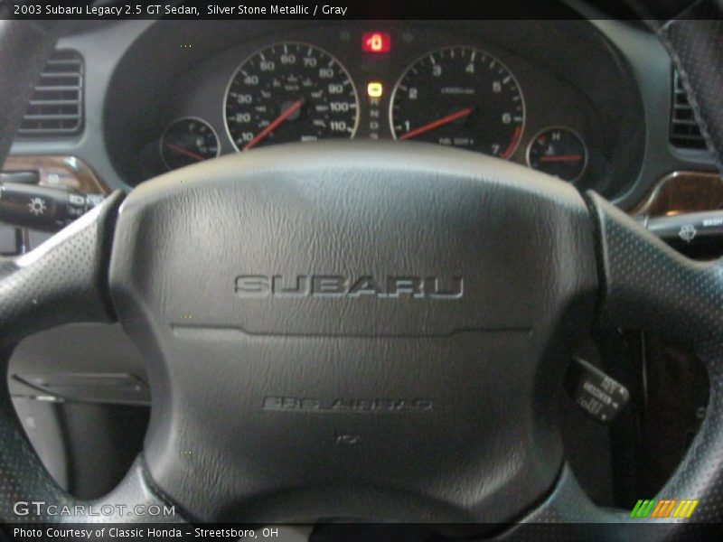 Silver Stone Metallic / Gray 2003 Subaru Legacy 2.5 GT Sedan