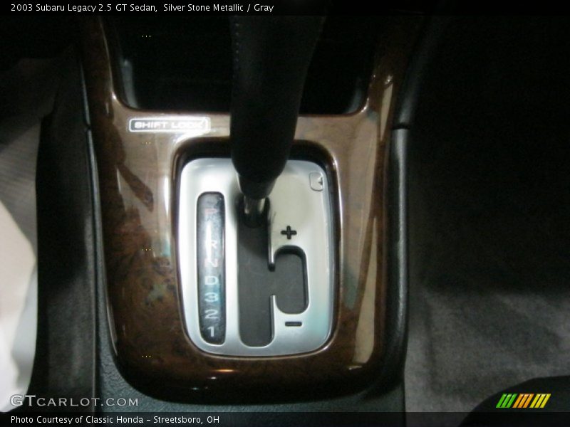 Silver Stone Metallic / Gray 2003 Subaru Legacy 2.5 GT Sedan