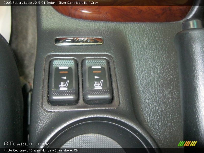 Silver Stone Metallic / Gray 2003 Subaru Legacy 2.5 GT Sedan