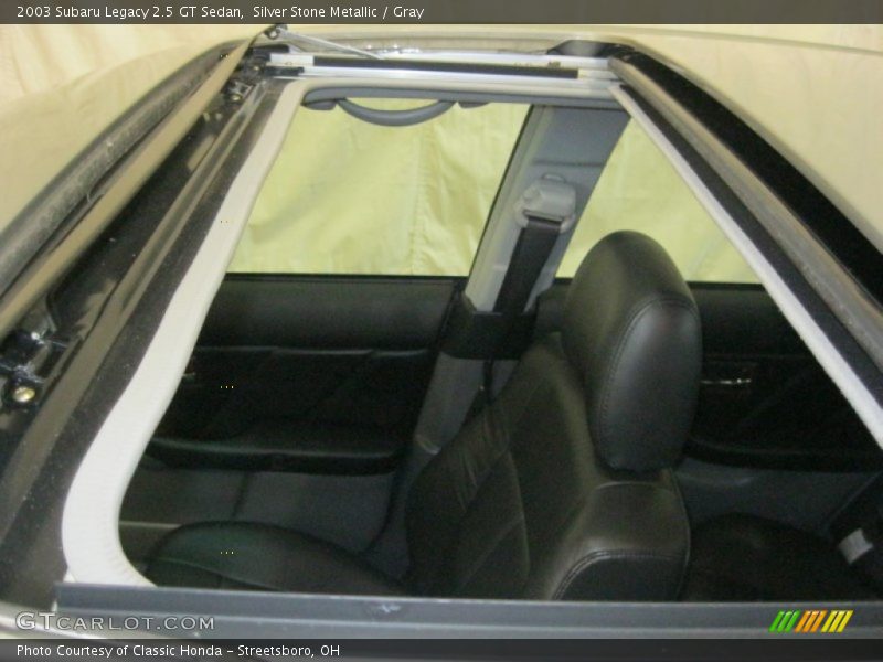 Silver Stone Metallic / Gray 2003 Subaru Legacy 2.5 GT Sedan
