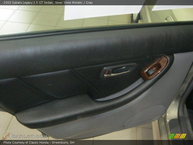 Silver Stone Metallic / Gray 2003 Subaru Legacy 2.5 GT Sedan