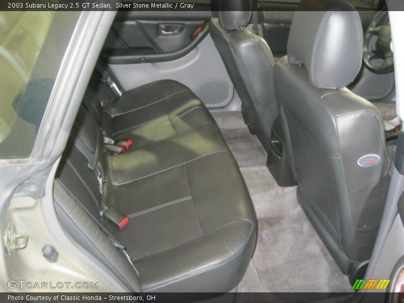 Silver Stone Metallic / Gray 2003 Subaru Legacy 2.5 GT Sedan