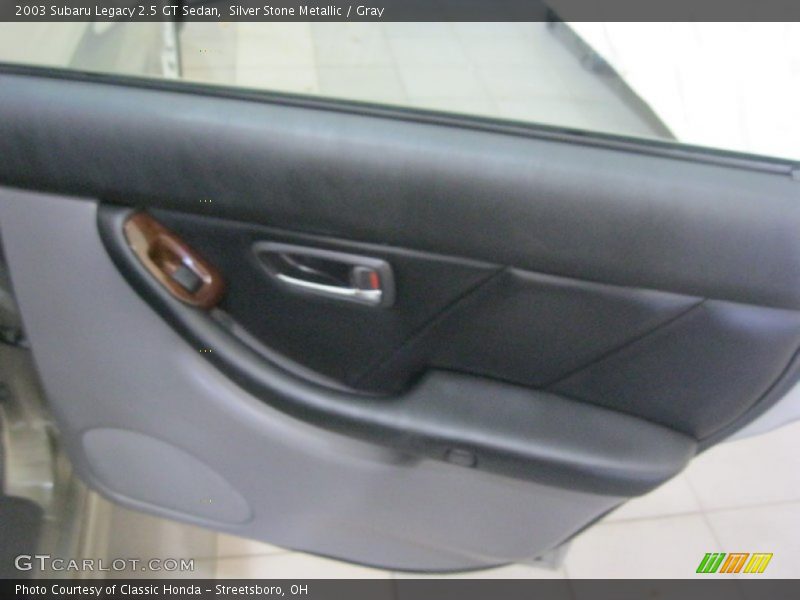 Silver Stone Metallic / Gray 2003 Subaru Legacy 2.5 GT Sedan