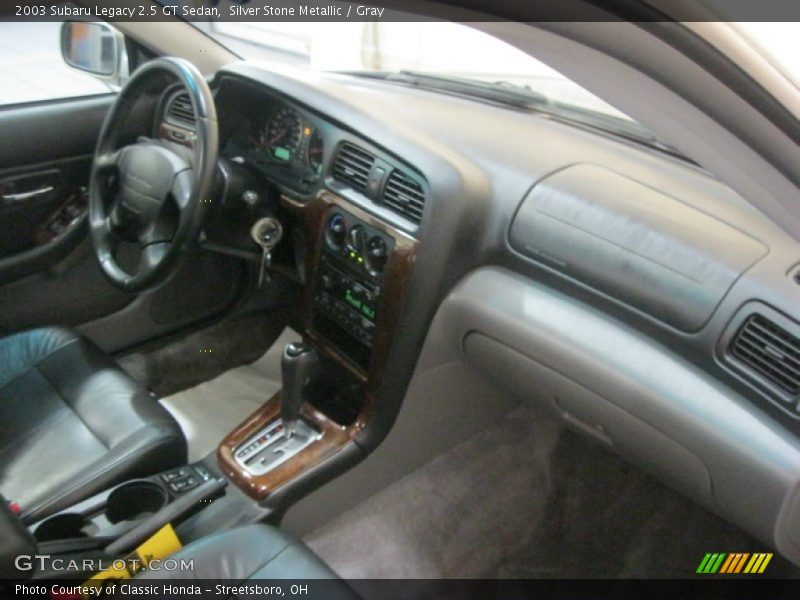 Silver Stone Metallic / Gray 2003 Subaru Legacy 2.5 GT Sedan