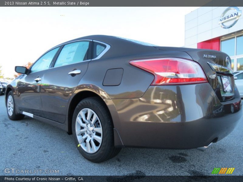 Metallic Slate / Beige 2013 Nissan Altima 2.5 S