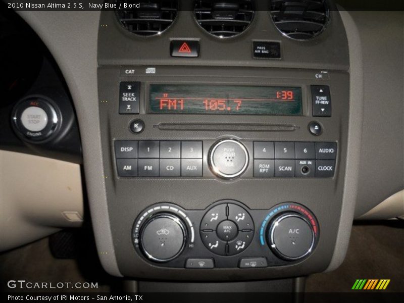 Navy Blue / Blond 2010 Nissan Altima 2.5 S