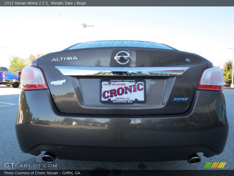 Metallic Slate / Beige 2013 Nissan Altima 2.5 S