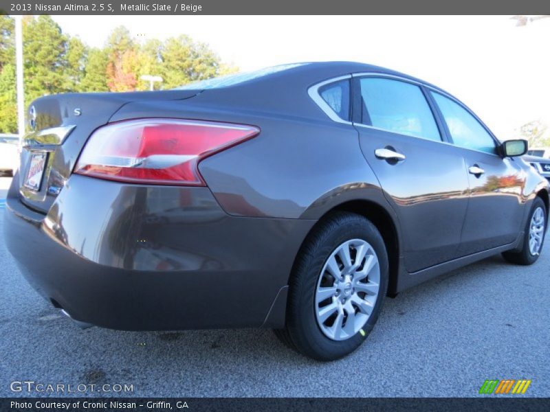 Metallic Slate / Beige 2013 Nissan Altima 2.5 S