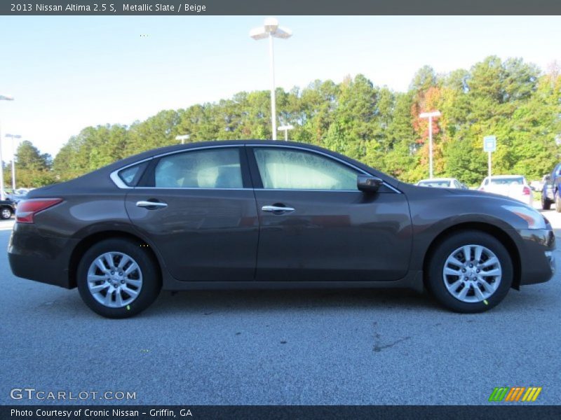 Metallic Slate / Beige 2013 Nissan Altima 2.5 S