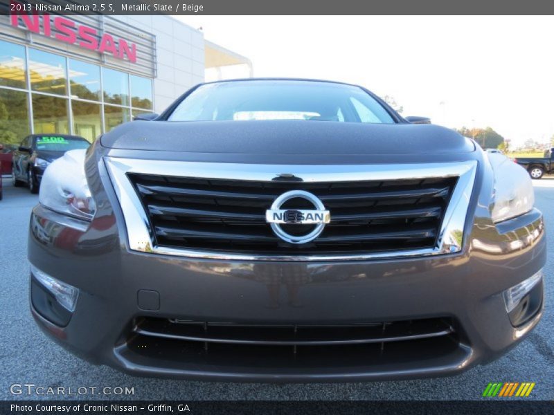 Metallic Slate / Beige 2013 Nissan Altima 2.5 S