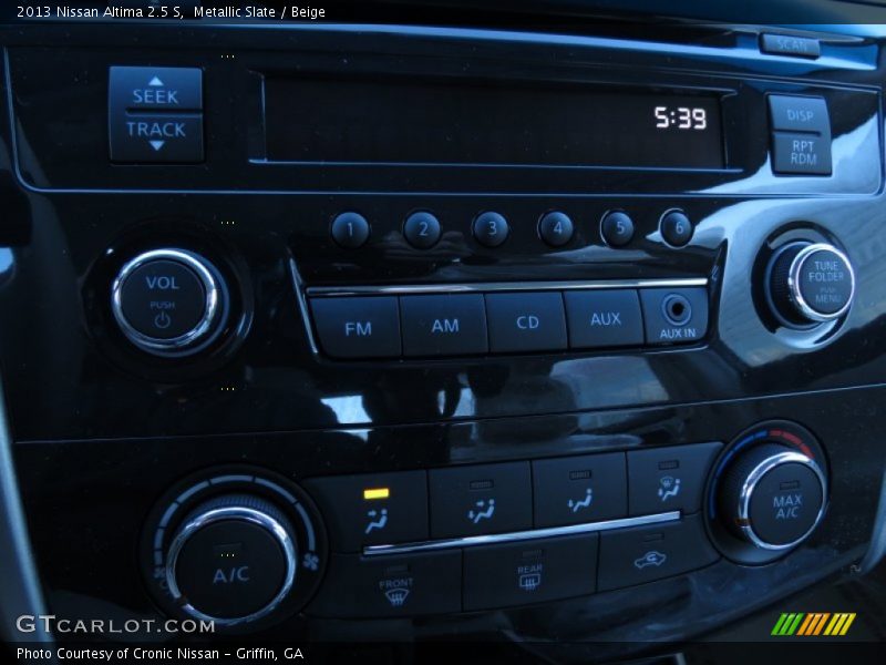 Metallic Slate / Beige 2013 Nissan Altima 2.5 S