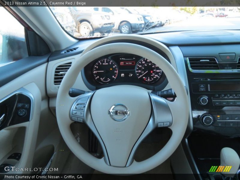 Cayenne Red / Beige 2013 Nissan Altima 2.5