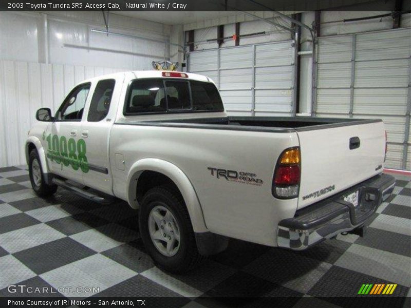 Natural White / Gray 2003 Toyota Tundra SR5 Access Cab