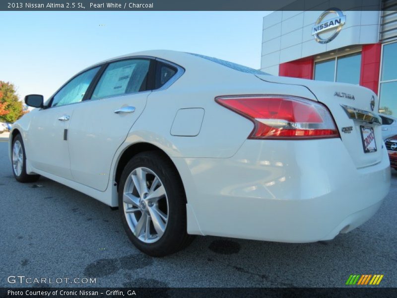 Pearl White / Charcoal 2013 Nissan Altima 2.5 SL