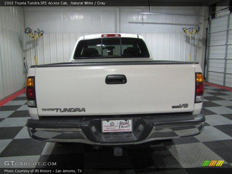 Natural White / Gray 2003 Toyota Tundra SR5 Access Cab