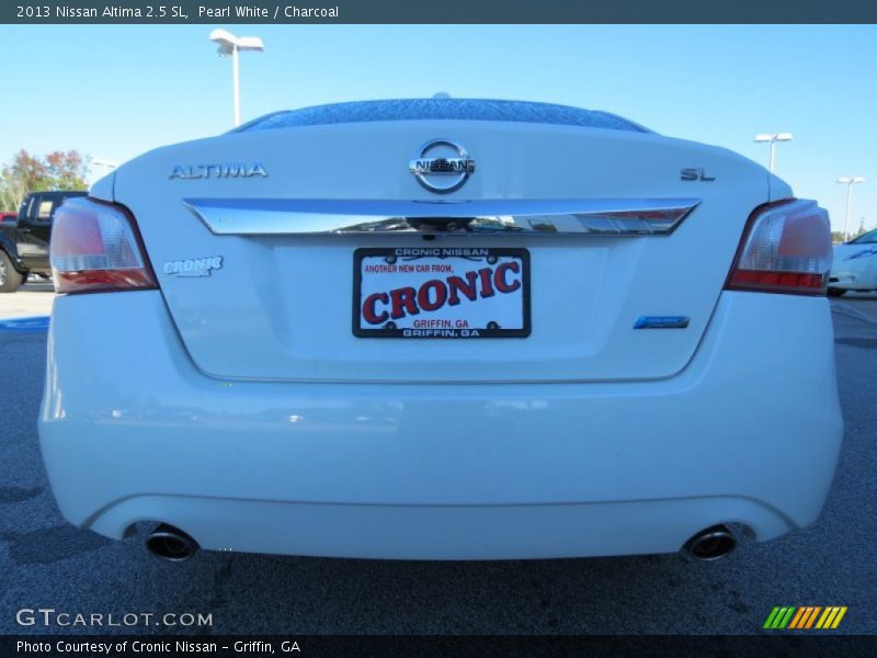 Pearl White / Charcoal 2013 Nissan Altima 2.5 SL