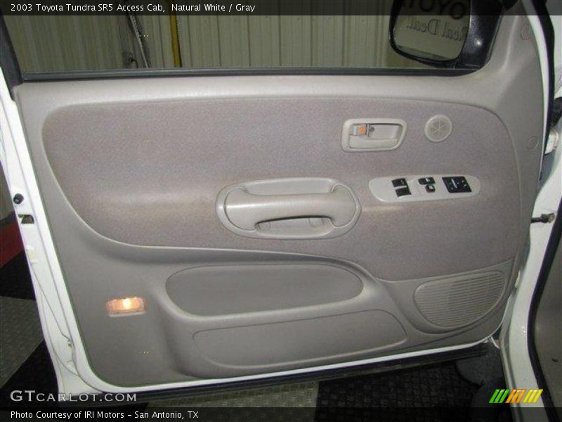 Natural White / Gray 2003 Toyota Tundra SR5 Access Cab