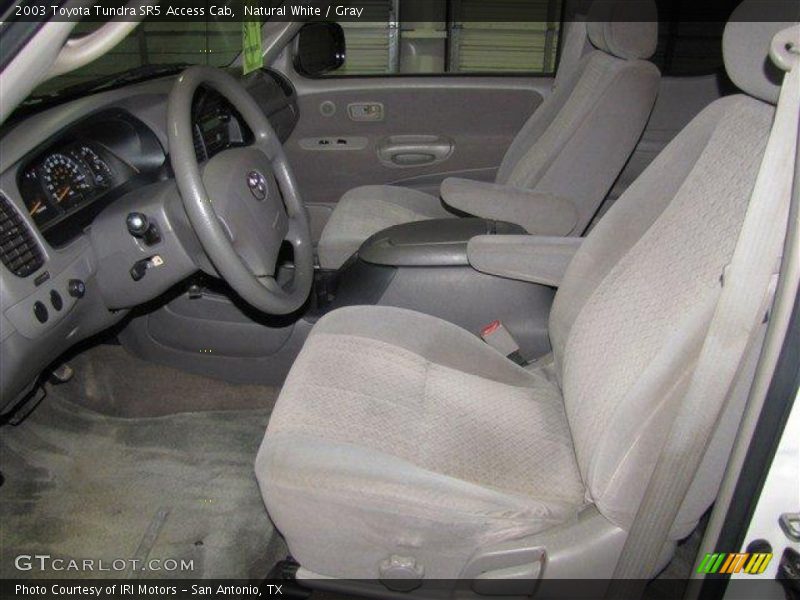 Natural White / Gray 2003 Toyota Tundra SR5 Access Cab