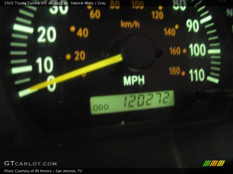 Natural White / Gray 2003 Toyota Tundra SR5 Access Cab