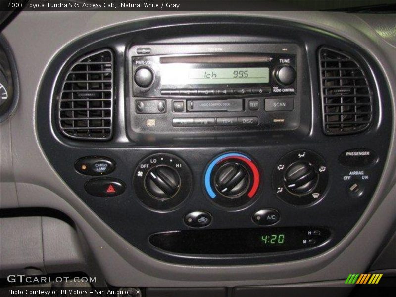 Natural White / Gray 2003 Toyota Tundra SR5 Access Cab
