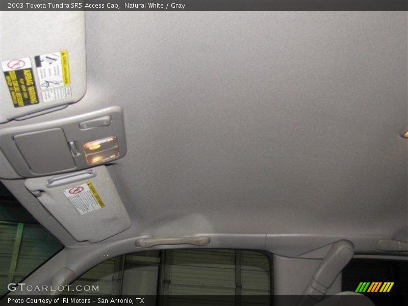 Natural White / Gray 2003 Toyota Tundra SR5 Access Cab