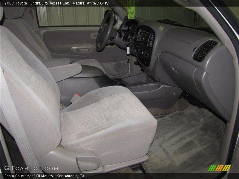 Natural White / Gray 2003 Toyota Tundra SR5 Access Cab