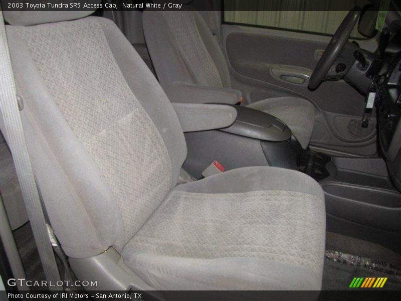 Natural White / Gray 2003 Toyota Tundra SR5 Access Cab