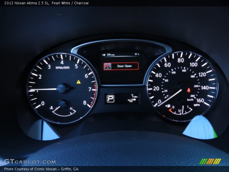 Pearl White / Charcoal 2013 Nissan Altima 2.5 SL