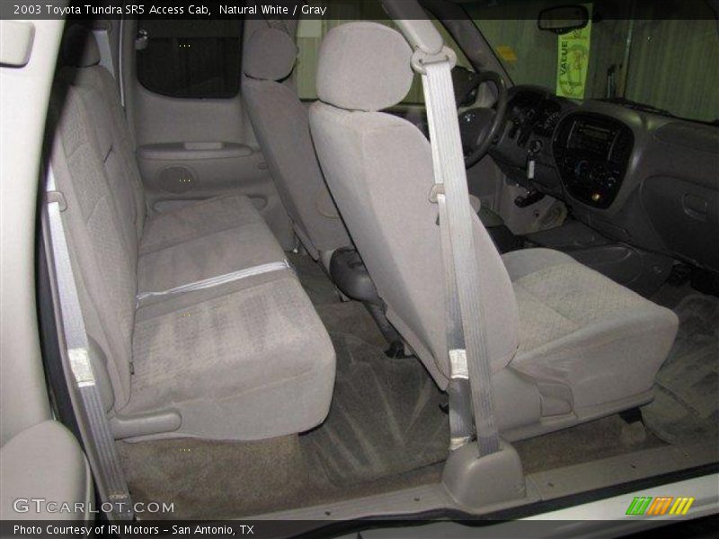 Natural White / Gray 2003 Toyota Tundra SR5 Access Cab