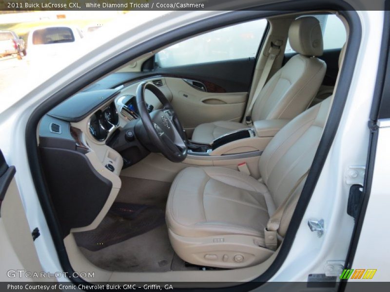 White Diamond Tricoat / Cocoa/Cashmere 2011 Buick LaCrosse CXL