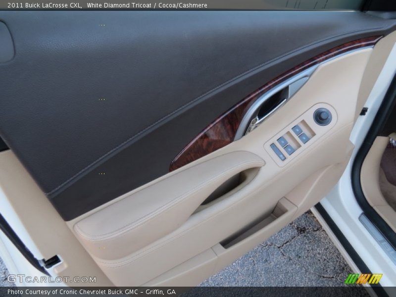 White Diamond Tricoat / Cocoa/Cashmere 2011 Buick LaCrosse CXL
