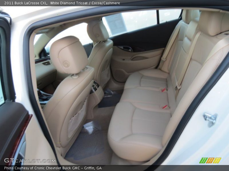 White Diamond Tricoat / Cocoa/Cashmere 2011 Buick LaCrosse CXL