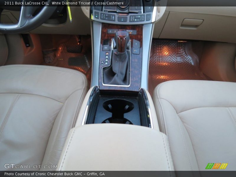 White Diamond Tricoat / Cocoa/Cashmere 2011 Buick LaCrosse CXL