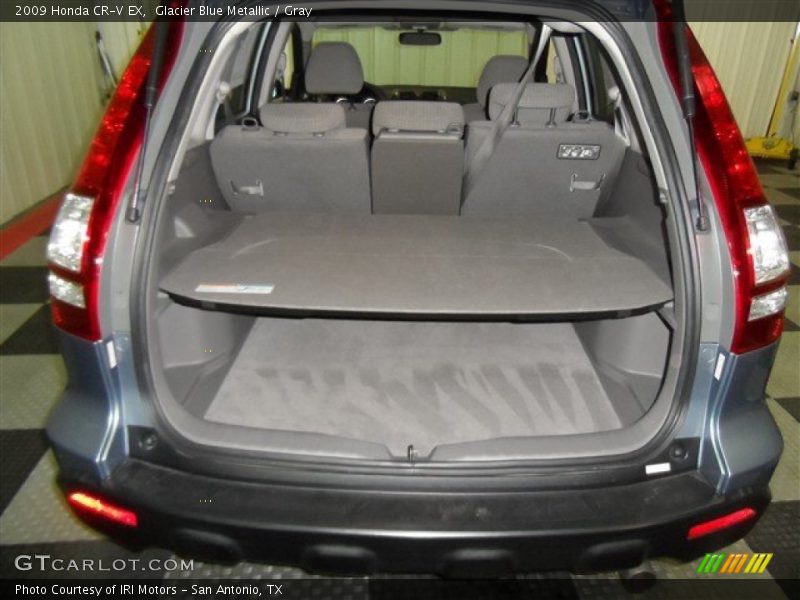 Glacier Blue Metallic / Gray 2009 Honda CR-V EX
