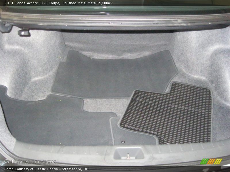 Polished Metal Metallic / Black 2011 Honda Accord EX-L Coupe
